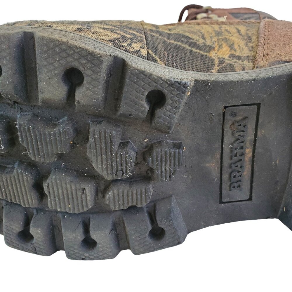 Brahma Hunting Boots Men's 10 Thinsulate Ultra Insulation 400 Gram Camo Lace - Picture 11 of 15